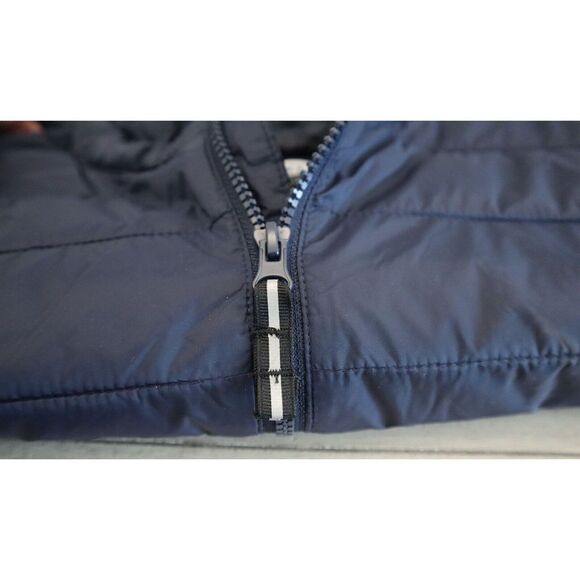 Old Navy 491778 Men Sz 2XL Navy Blue Water-Resistant Lightweight Quilted Jacket - Picture 4 of 6